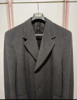 Cappotto uomo Canali grigio 56