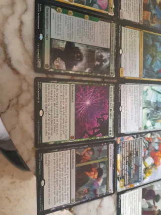 Lote cartas Magic Spiderman