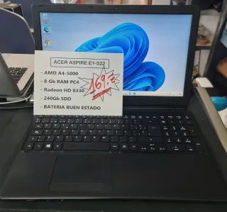 Acer Aspire E1-522 AMD A4-5000 8GB RAM