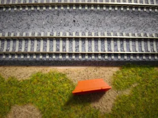 Contenedor obras escala N