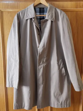 Gabardina hombre