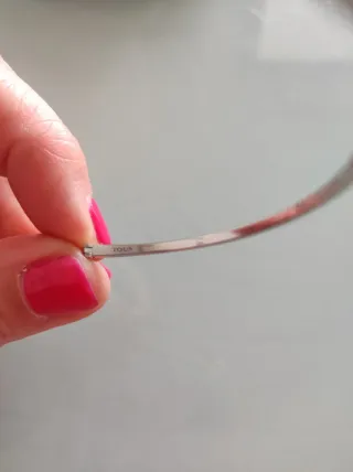 Pulsera Tous oro blanco y diamantes