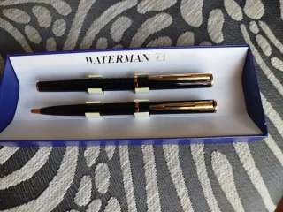 Pluma y bolígrafo de Waterma