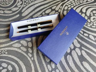 Pluma y bolígrafo de Waterma