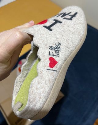 Zapatillas Carla Fallera I Love Falles