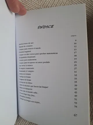 Conjuros y otras brujerías