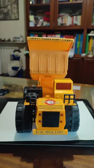 Camion con cassone ribaltabile Giocattolo Giallo