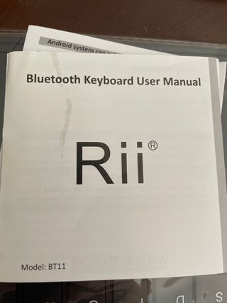 Teclado Bluetooth Rii BT11