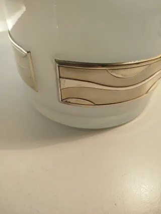 Vaso Pierre Cardin Vetro Oro