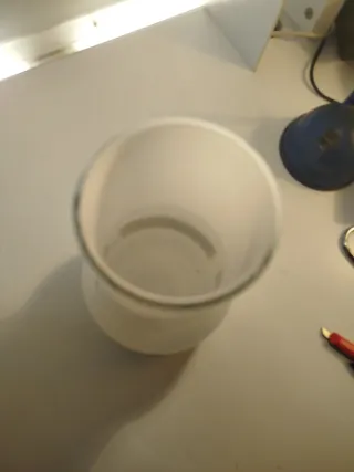 Vaso Pierre Cardin Vetro Oro