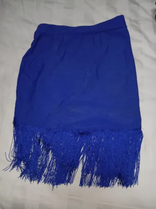 Traje baile latino con pedrería.