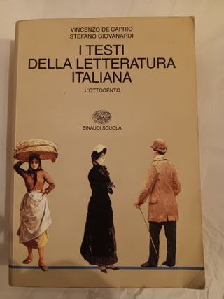 I TESTI DELLA LETTERATURA ITALIANA (L'OTTOCENTO )