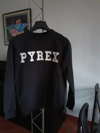 Felpa Pyrex nera
