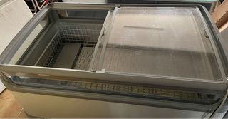 Congelador tapa cristal