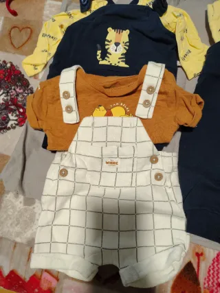 3 Salopette con maglia bimbo