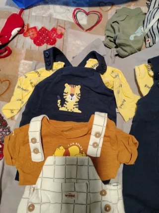 3 Salopette con maglia bimbo