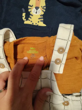 3 Salopette con maglia bimbo