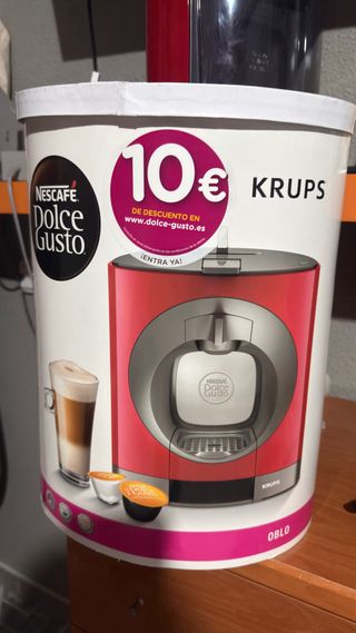 Cafetera Dolce Gusto Krups OBLO