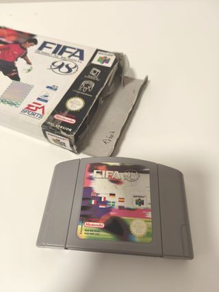 FIFA 98: Rumbo al Mundial N64