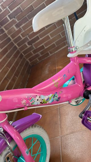 Bicicleta niña 3-6 años Poco uso