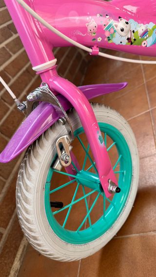 Bicicleta niña 3-6 años Poco uso