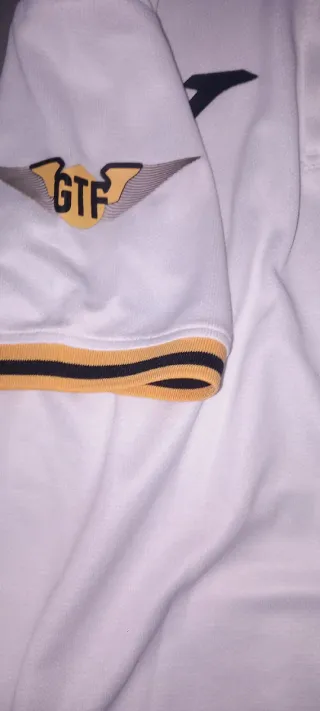 Polo getafe oficial blanco.