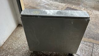 Mesa plegable auxiliar color blanco madera