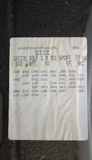 Volkswagen 465820 llanta golf v berlina (1k1)