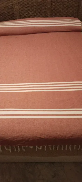 Colcha cubresofa 100x100 Algodón