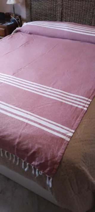 Colcha cubresofa 100x100 Algodón