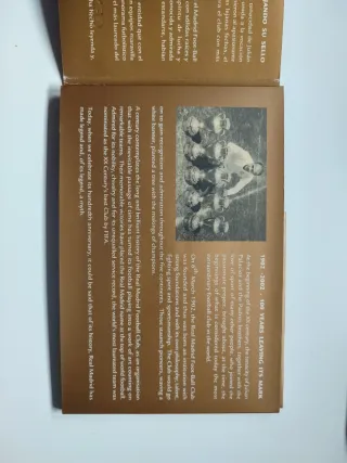 Estuche Filatélico Centenario Real Madrid 1902-200