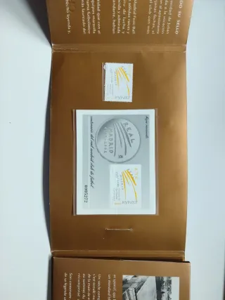 Estuche Filatélico Centenario Real Madrid 1902-200