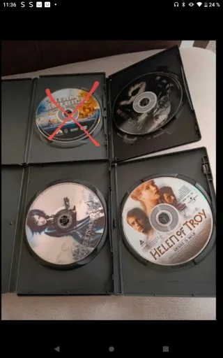 Lote 7 DVD: Hércules, Gladiator y más