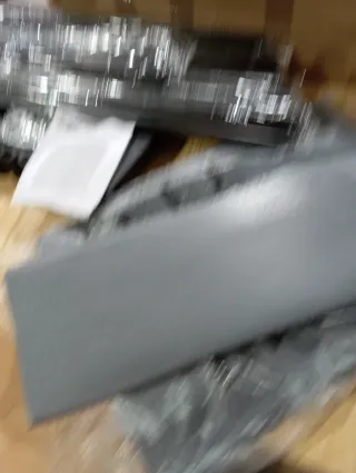 Armario ropero SONGMICS azul/gris