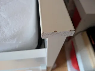 Cama nido blanca con cajones