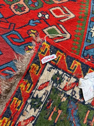 Tappeto Kazak fatto a mano in lana