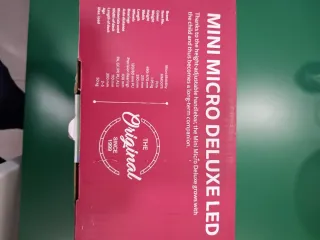 Patinete Micro Mini Deluxe LED Rosa