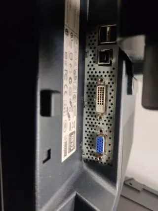 Pantalla HP Plata/Negra