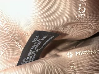 Bolso Michael Kors blanco y marrón