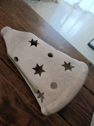 Aplique de pared terracota estrellas