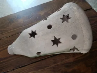 Aplique de pared terracota estrellas