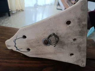 Aplique de pared terracota estrellas