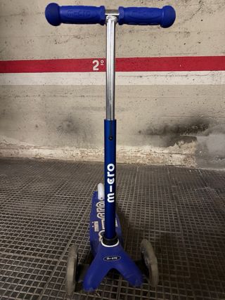 Patinete infantil Micro 3 ruedas azul