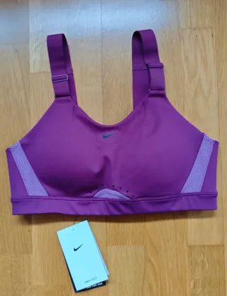 Sujetador deportivo Nike morado