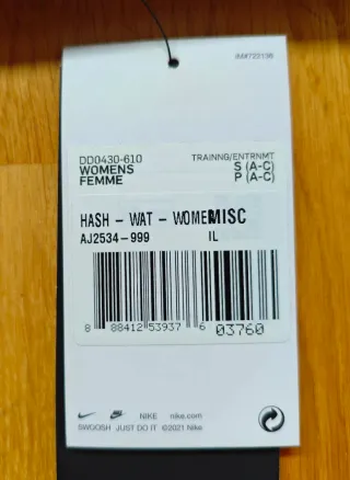 Sujetador deportivo Nike morado