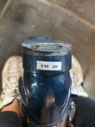 Botas de esquí azules