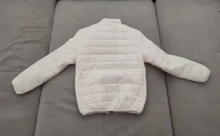 Chaqueta anorak crema t.XXS sin capucha SIN MARCA