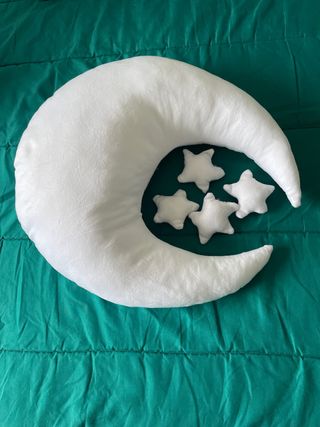 Luna y estrellas para fotos recién nacidos