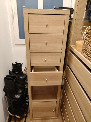 Mueble Vertical Madera para Baño