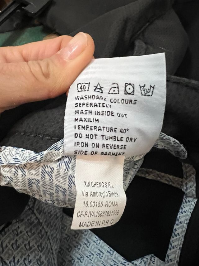 Pantaloni RE&X grigi